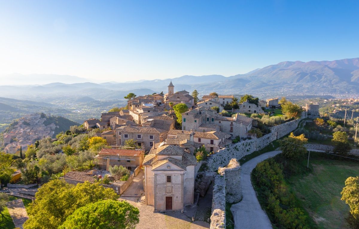 Civitavecchia, fraction of Arpino. Province of Frosinone.