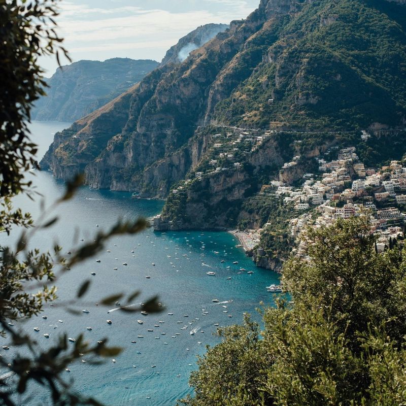 Picturesque View of Amalfi Coastline