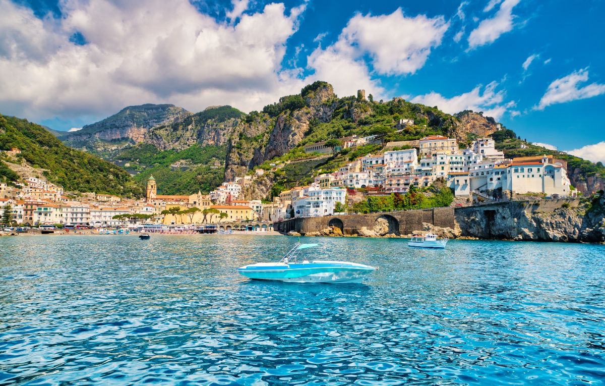 Rome to Amalfi Grand Tour Yacht Charter Itinerary