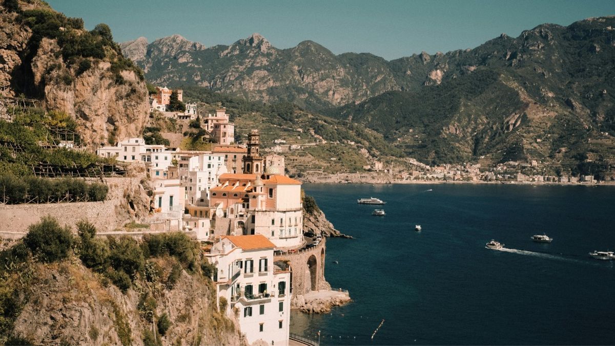 Town on Amalfi Coast