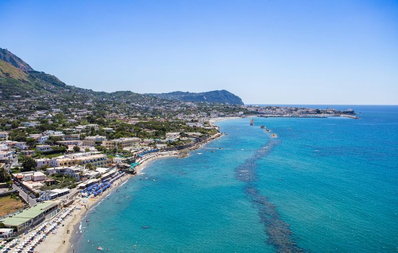 View to Forio, Ischia.