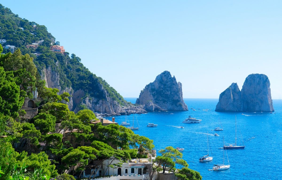 Capri & Amalfi Icons Yacht Charter Itinerary