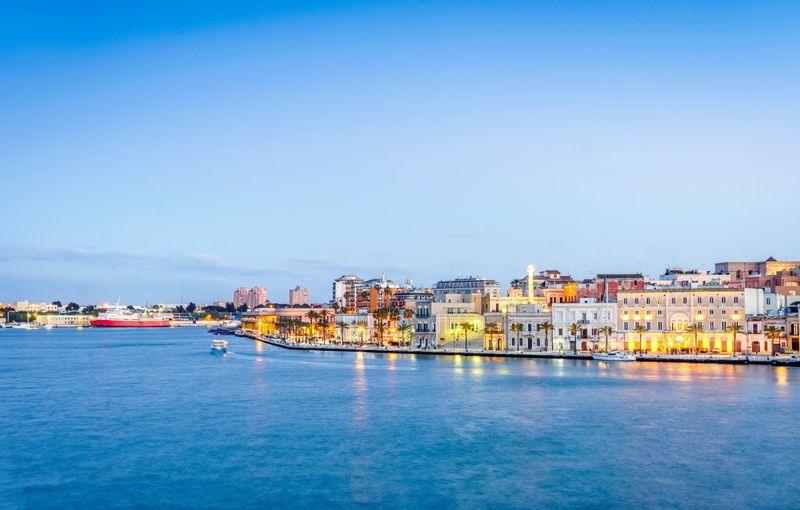 Panorama of Brindisi, Puglia, Italy