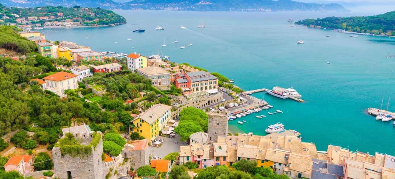 Portovenere Village and Harbor View