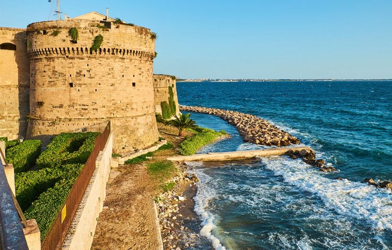 Castello Aragonese Castle of Taranto in Apulia, Italy