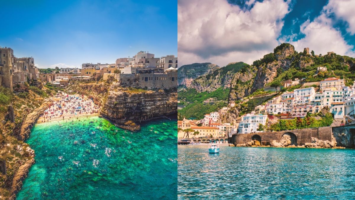Puglia & Amalfi Coast, side by side