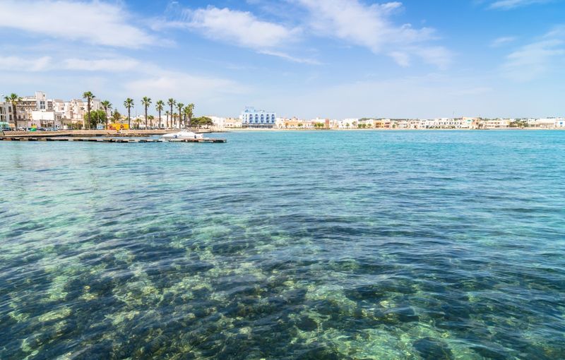 Porto Cesareo Coastline in Ionian Coast