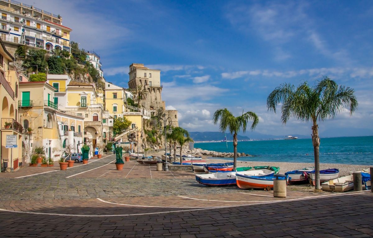 The Town of Cetara, Amalfi Coast