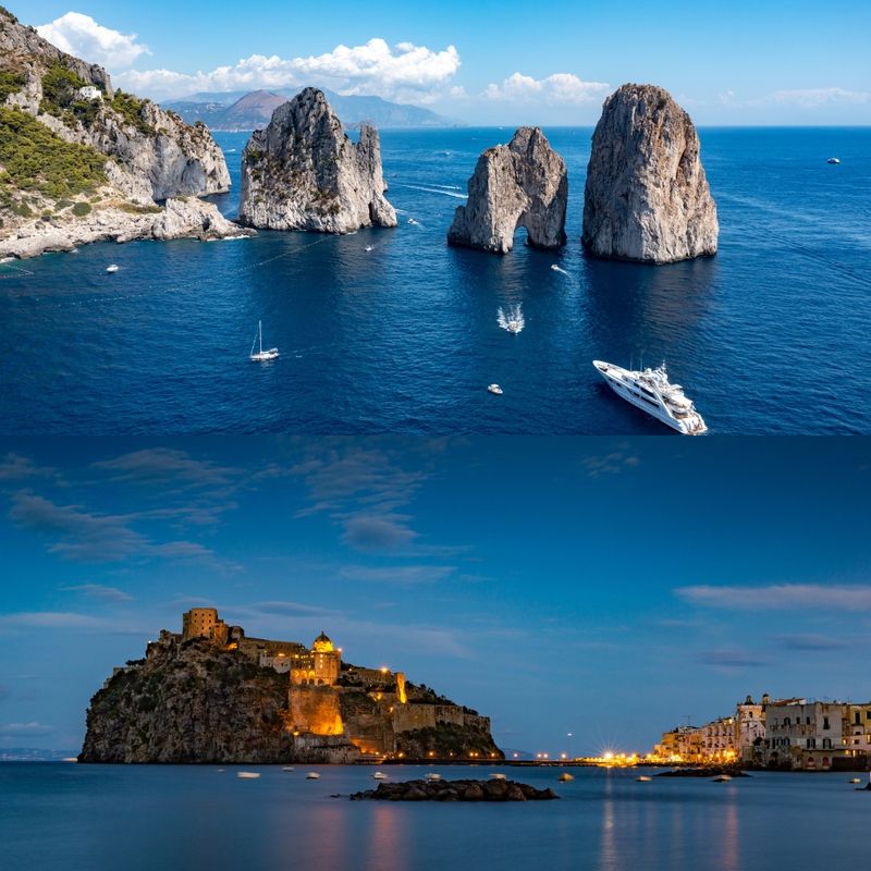 Capri & Ischia, side by side