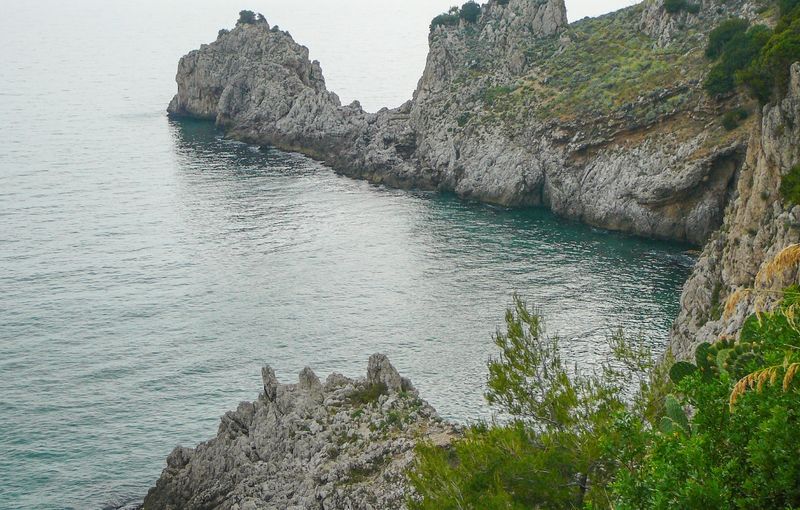 Sperlonga Coast in Gaeta, Italy