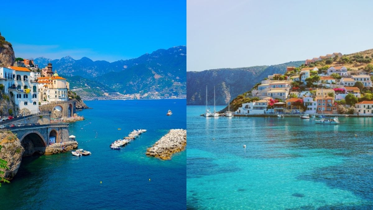 Italy & Greece, side by side