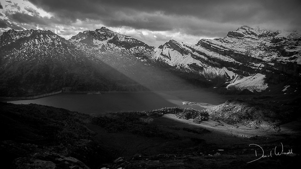 Through the clouds, Valais, Switzerland