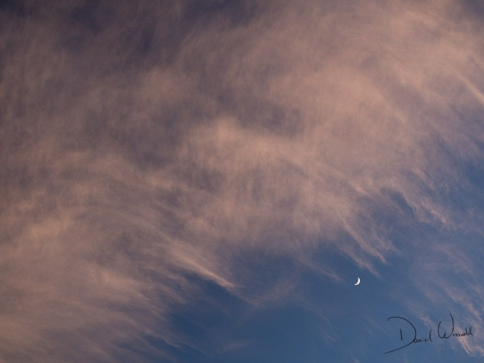 The other moon, Mt Aspiring National Park, New Zealand