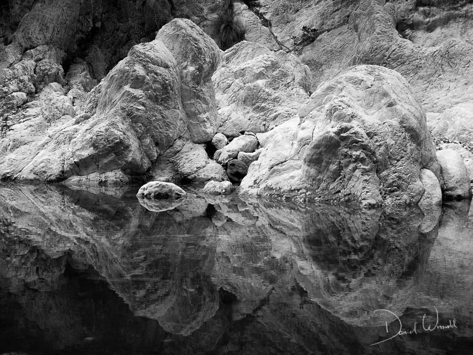 Echo in Sawcut Gorge, Sawcut Gorge, New Zealand