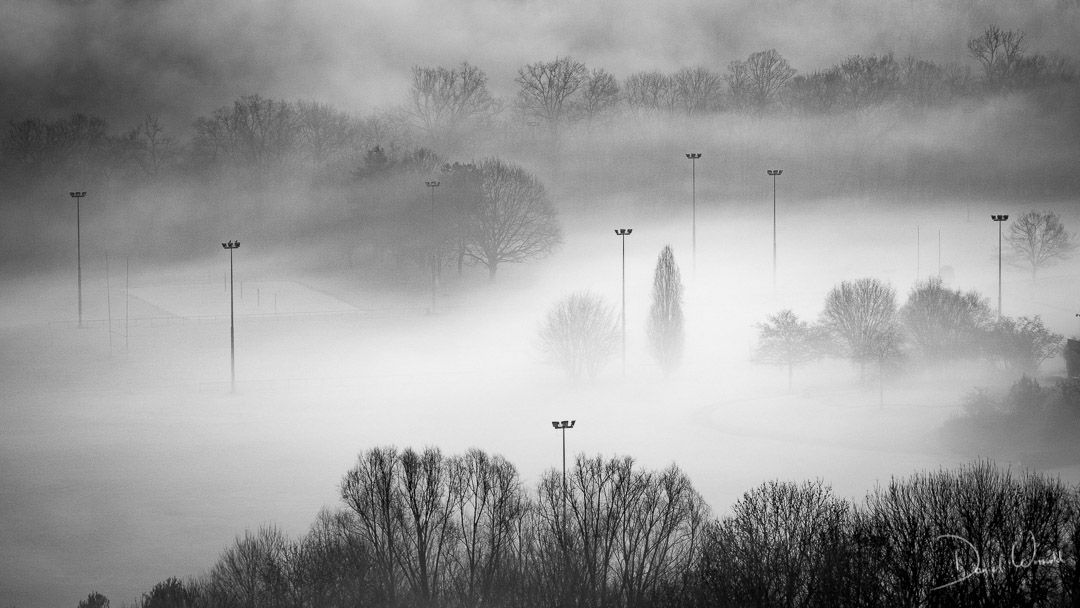 Fog at Champel I, Geneve, Switzerland