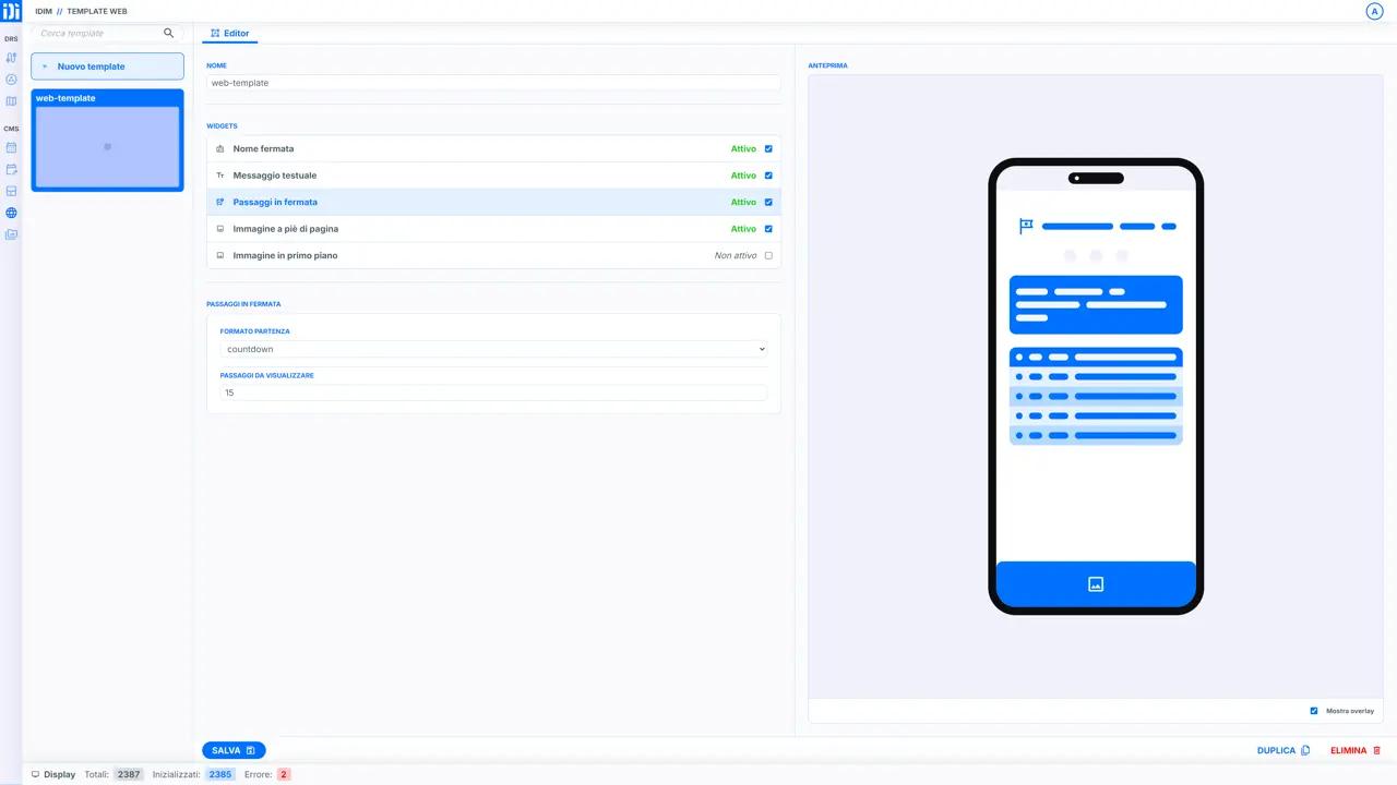 Centrale di controllo centralizzata per la gestione delle informazioni multicanale ai passeggeri, garantendo un'esperienza di viaggio coerente e migliorata.