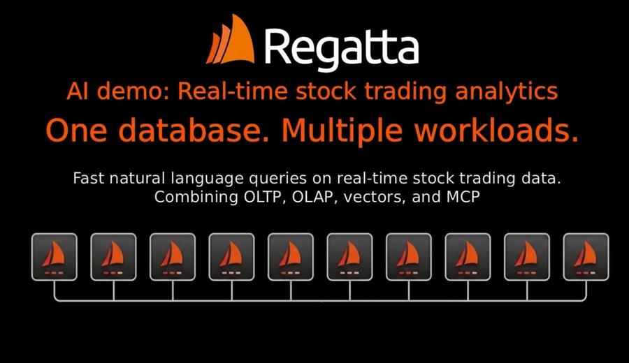 Real-Time Stock Trading Analytics Demo with AI Agent