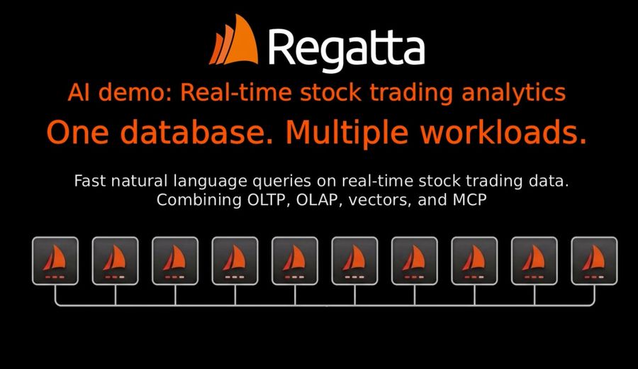 Real-Time Stock Trading Analytics Demo with AI Agent