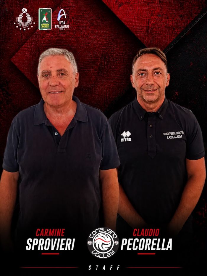 Corigliano Volley, confermati Sprovieri e Pecorella: due garanzie nello staff sanitario