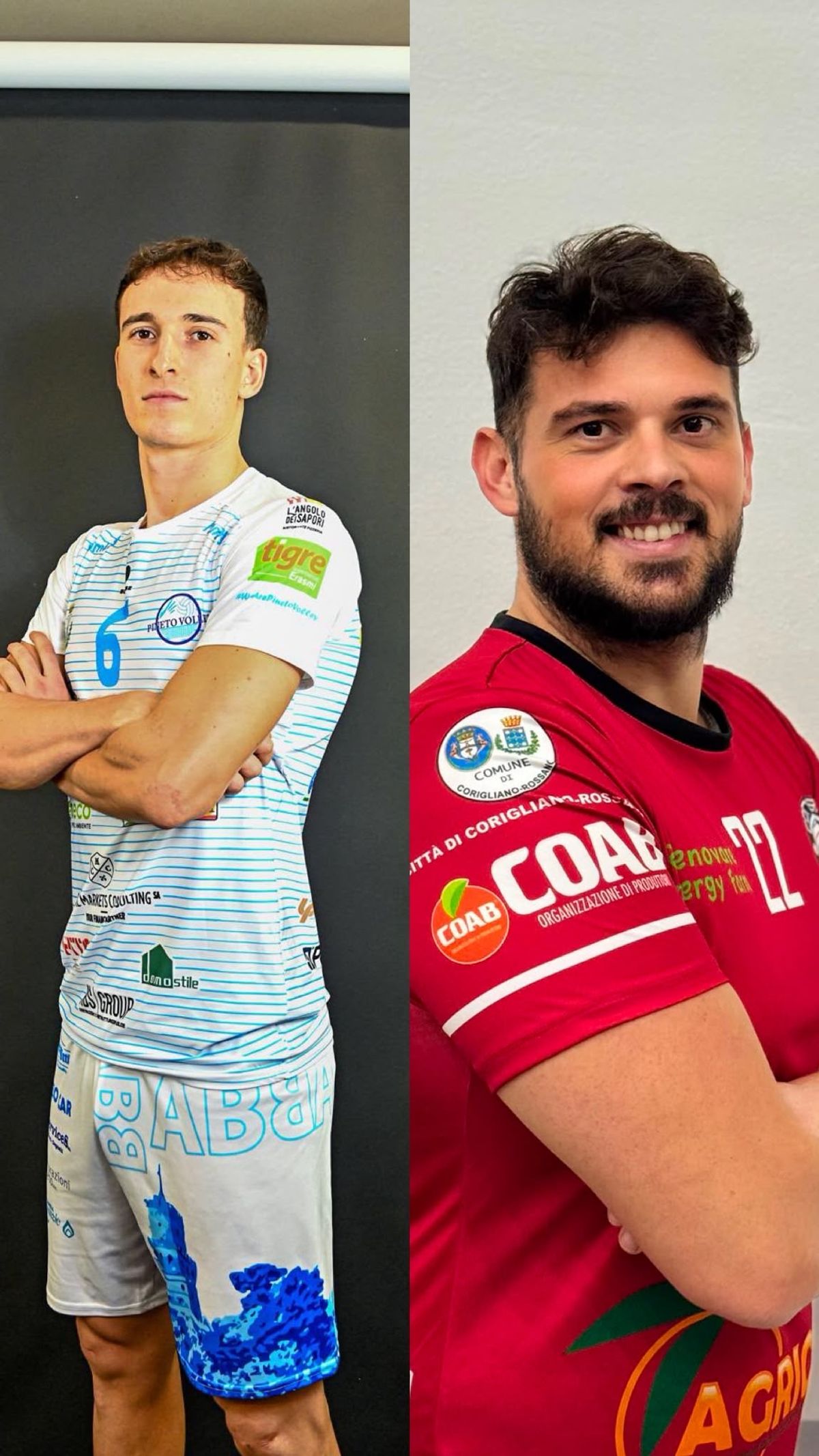 La Corigliano Volley presenta Donzella e Larizza: esperienza ed entusiasmo per la cabina di regia rossonera