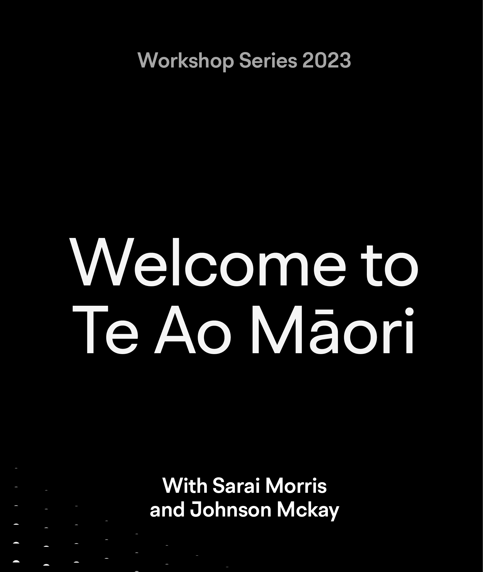 Welcome to Te Ao Māori 