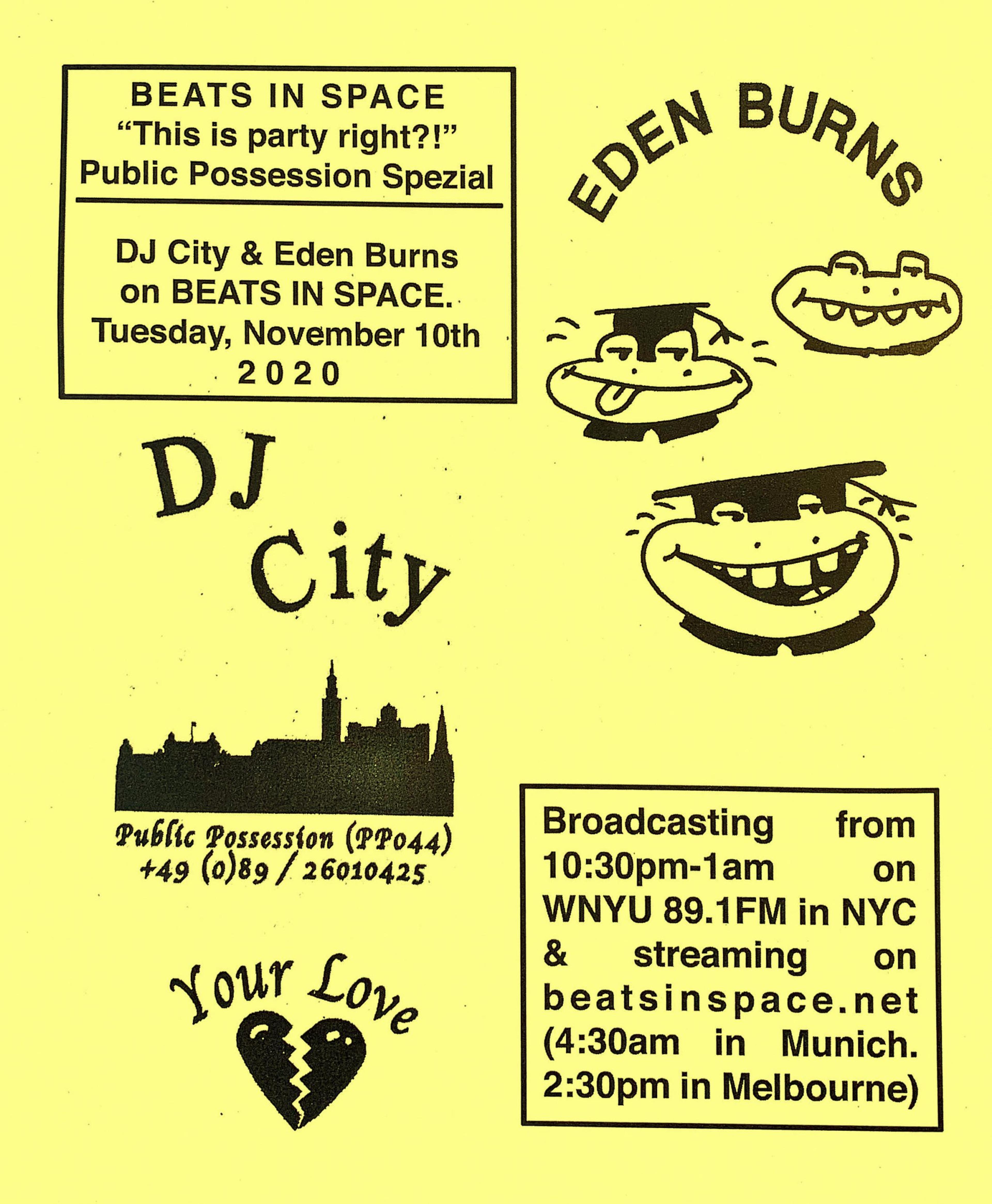 Beats In Space Radio, New York