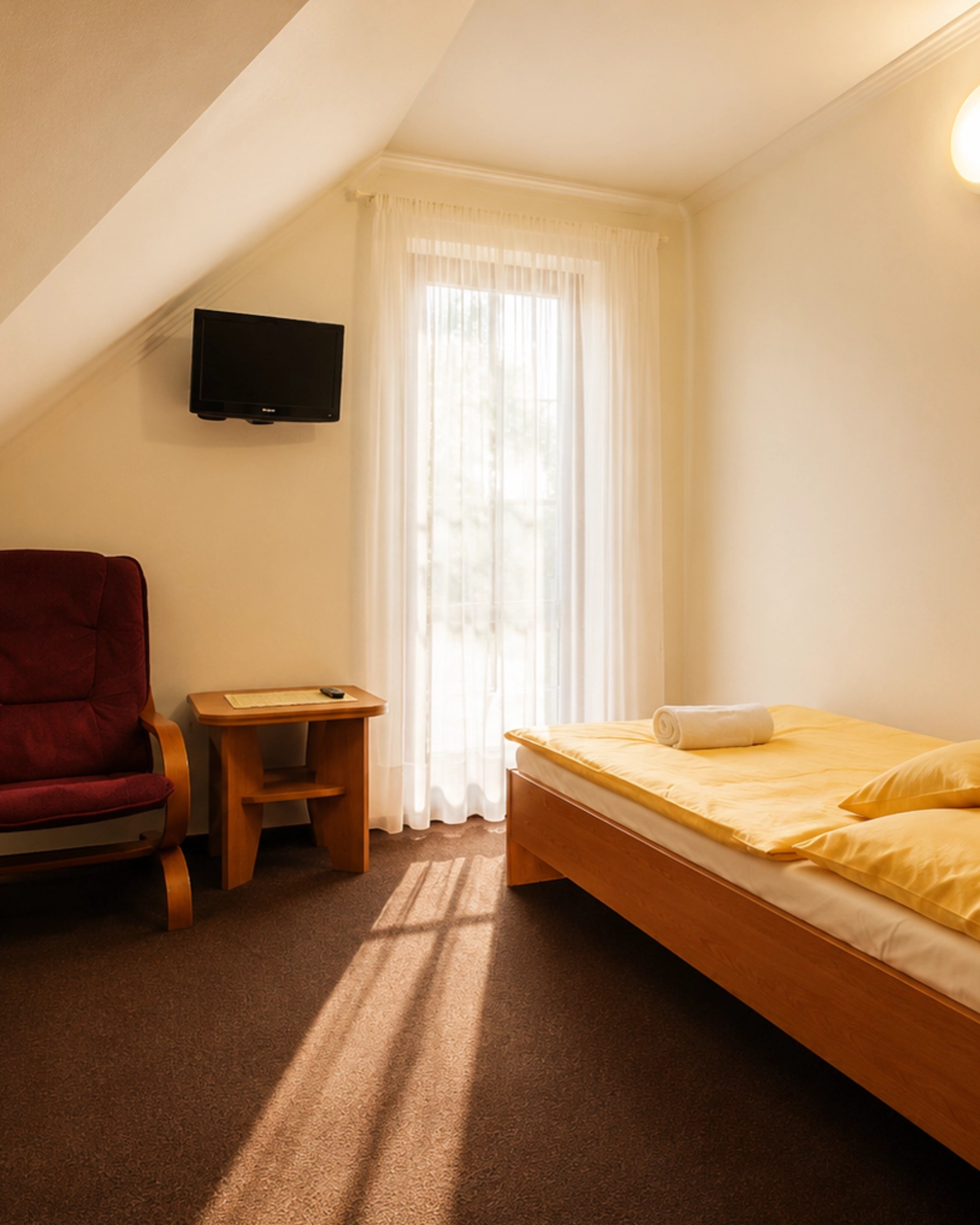 Double room at the Jarmilka guesthouse in Bedřichov