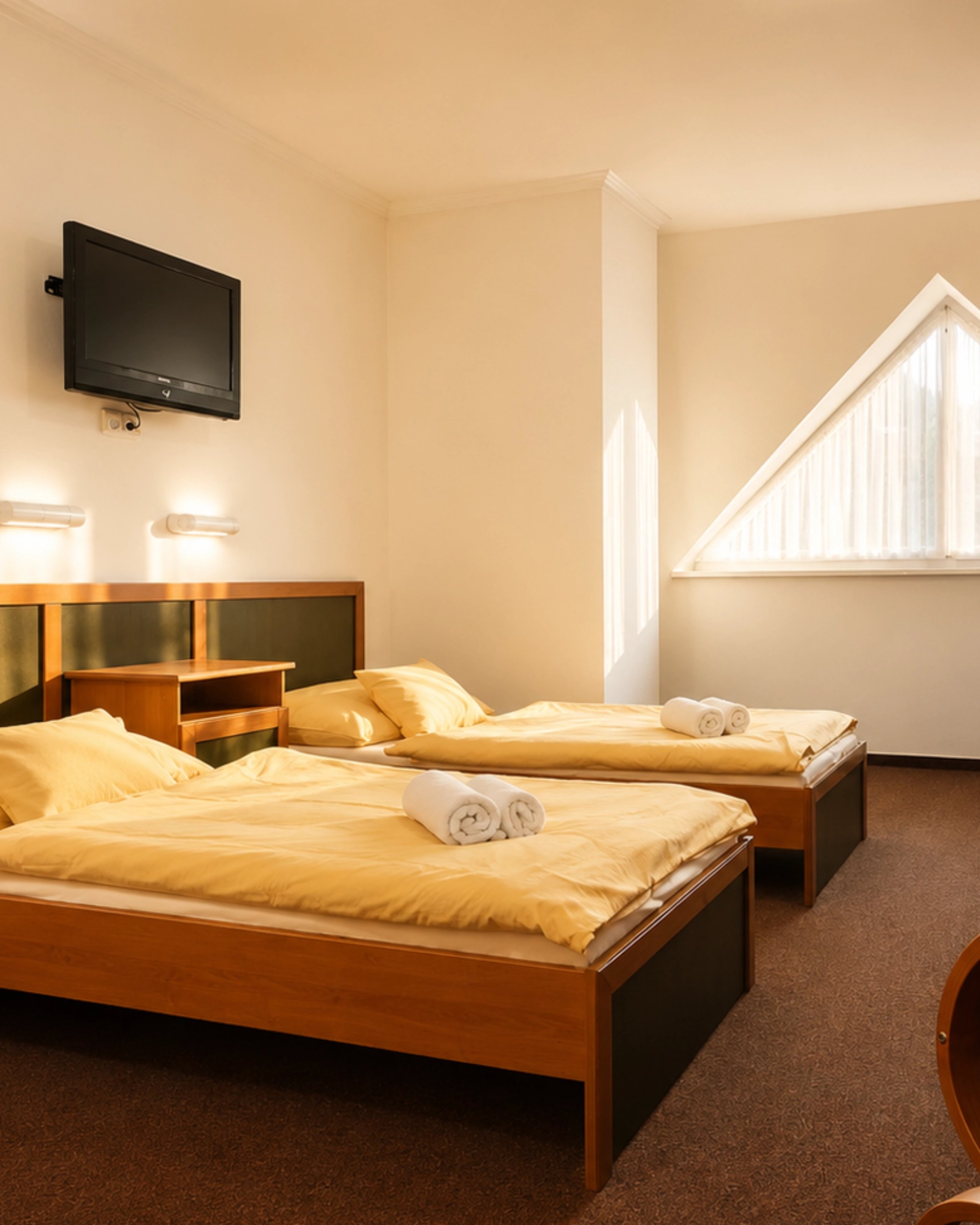 Six-bed room