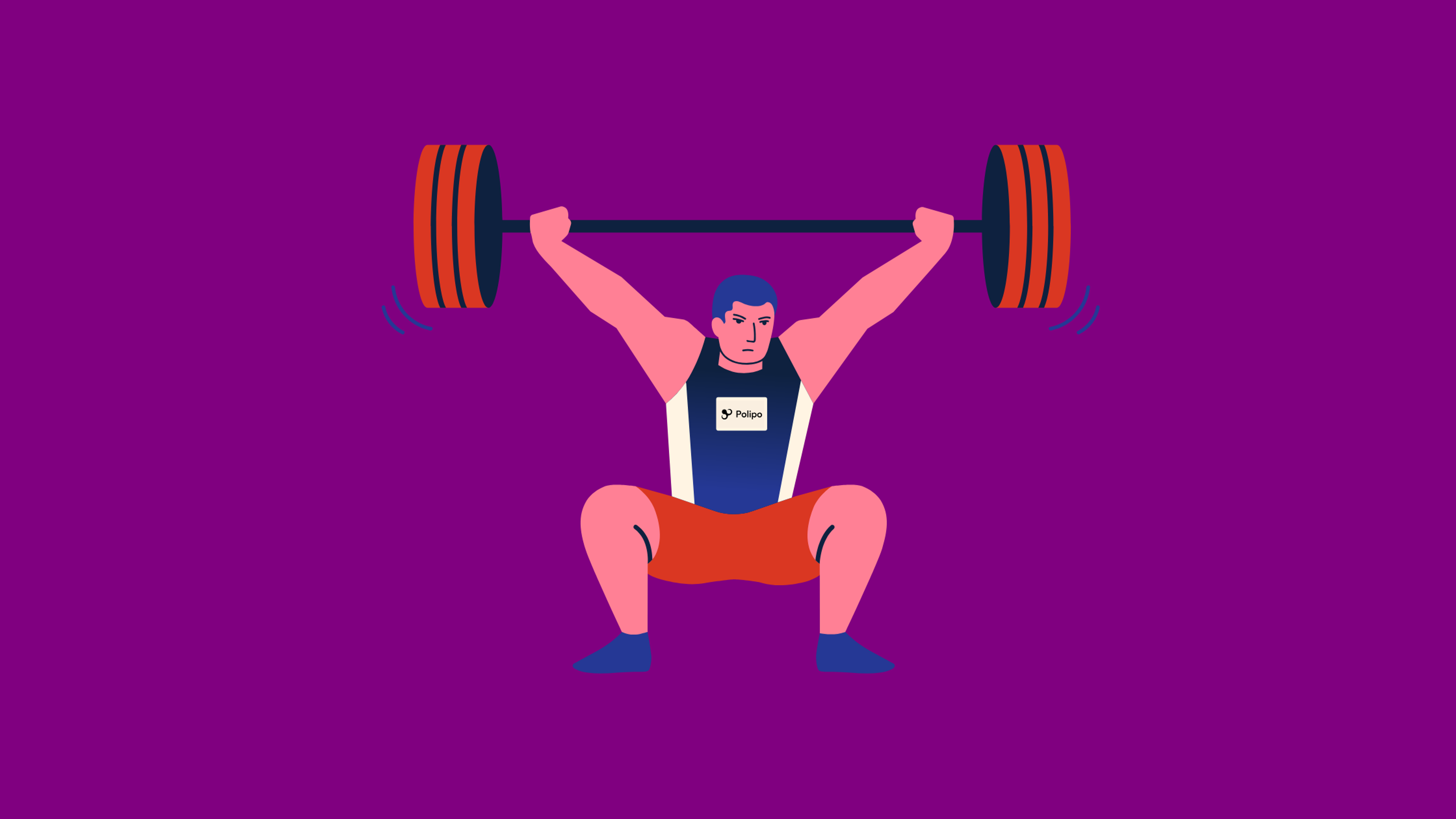 Front End Developer Lifting Weights