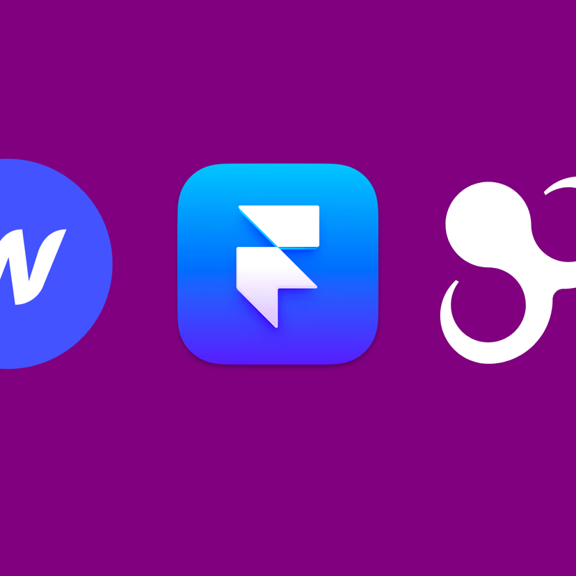 webflow, framer, polipo