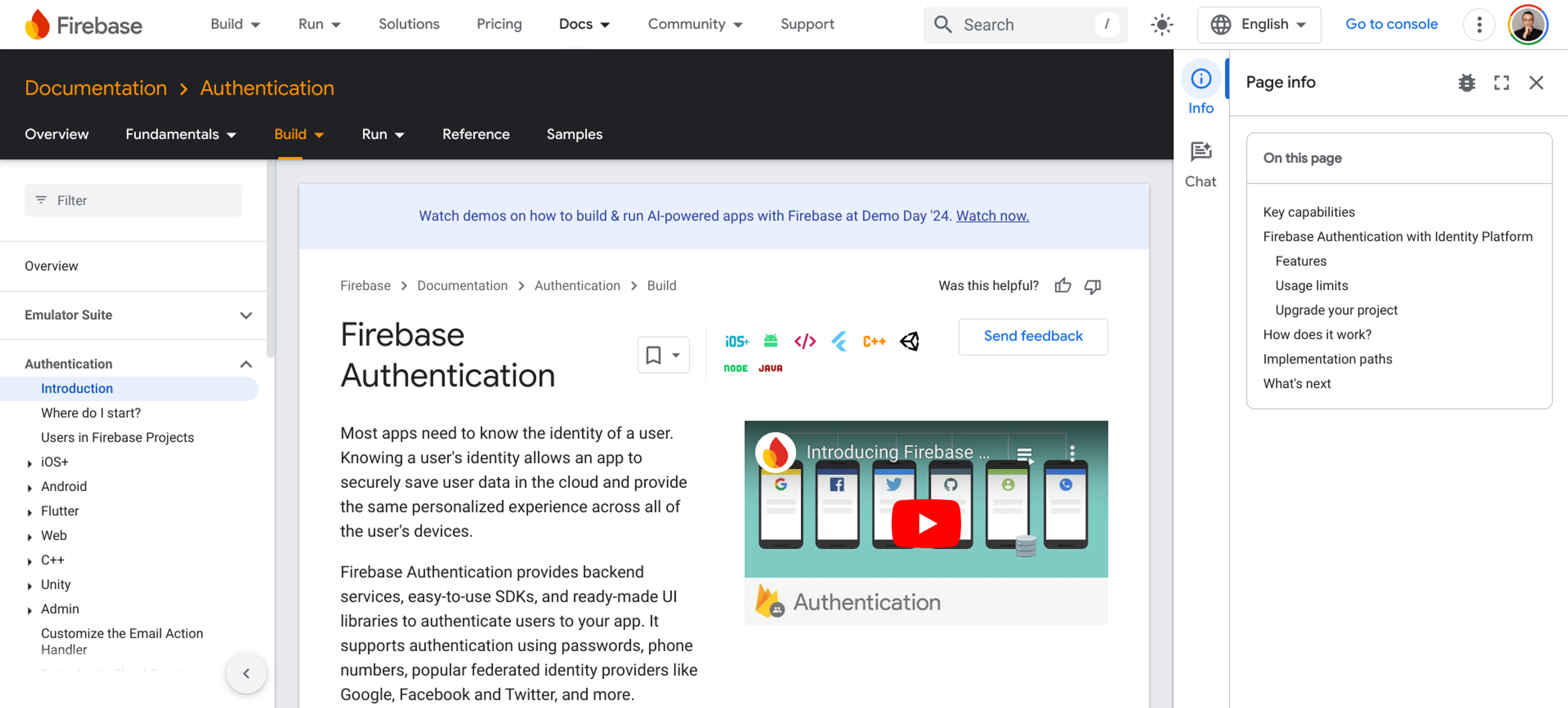 Firebase Authentication