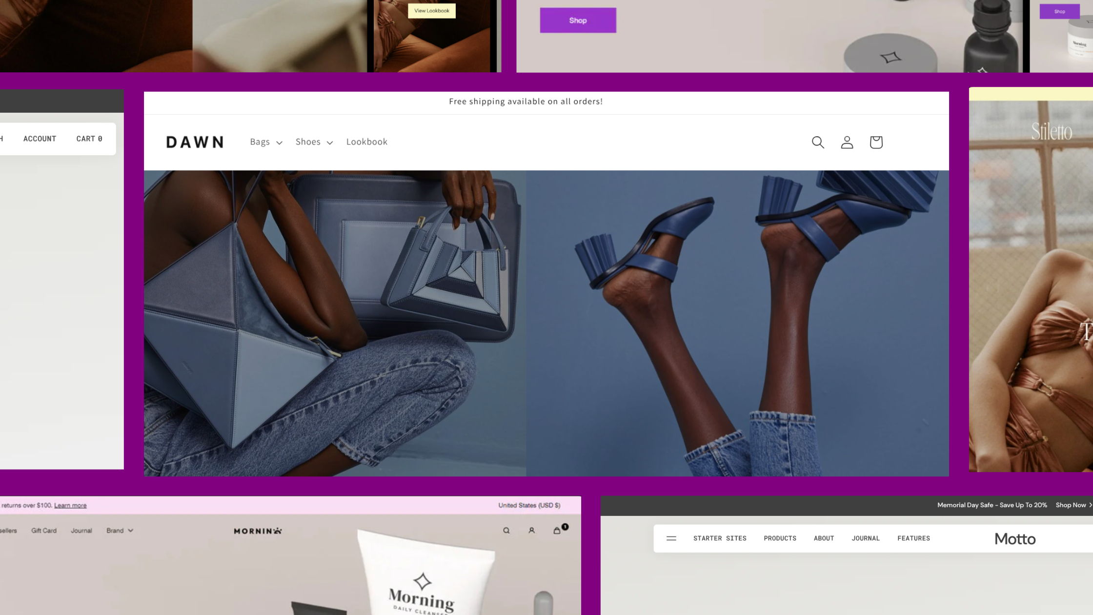 Alternatives to Dawn (Shopify Theme)