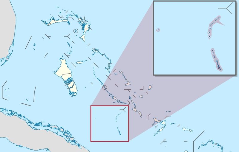 Ragged Island Map