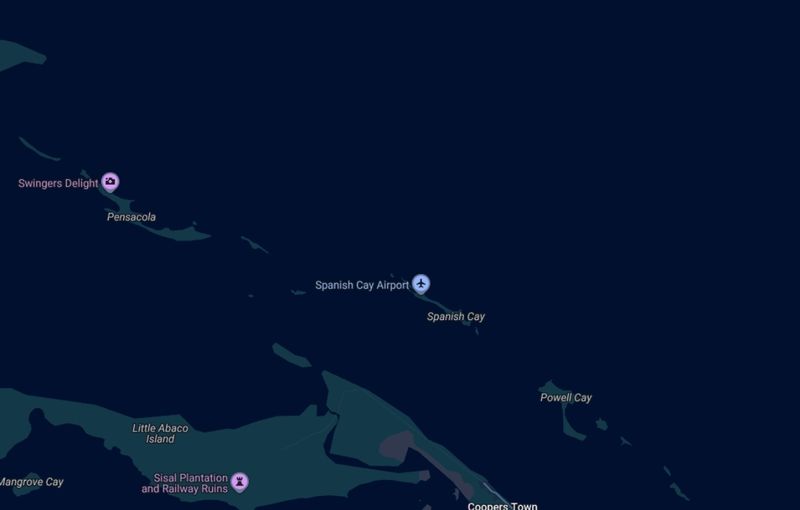 Spanish Cay Map