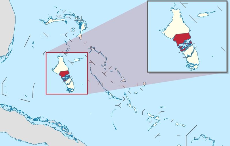 Location of the District of Central Andros