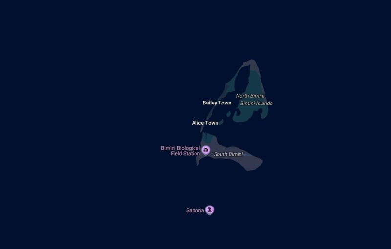 Hatchet Bay Map
