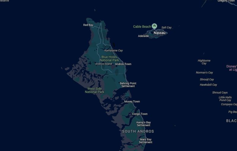 Andros Town Map