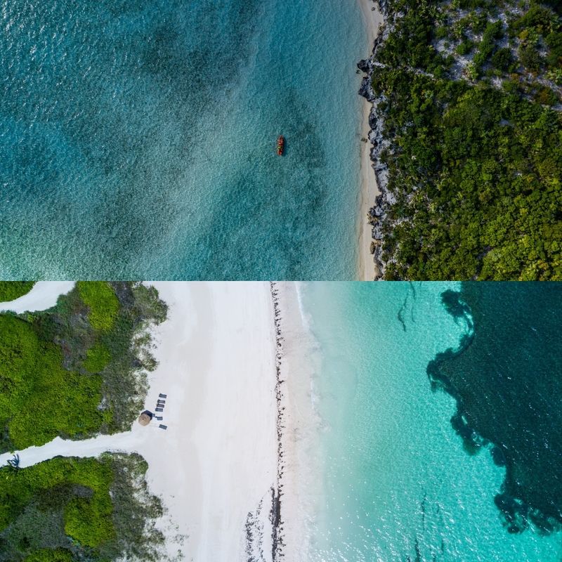 Exumas & Abacos, side by side 