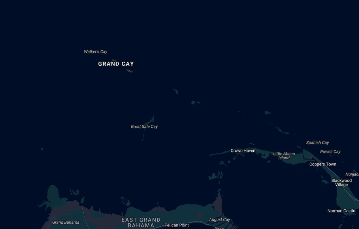 Grand Cay Map