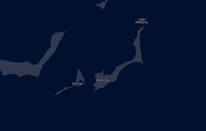 Big Whale Cay Map