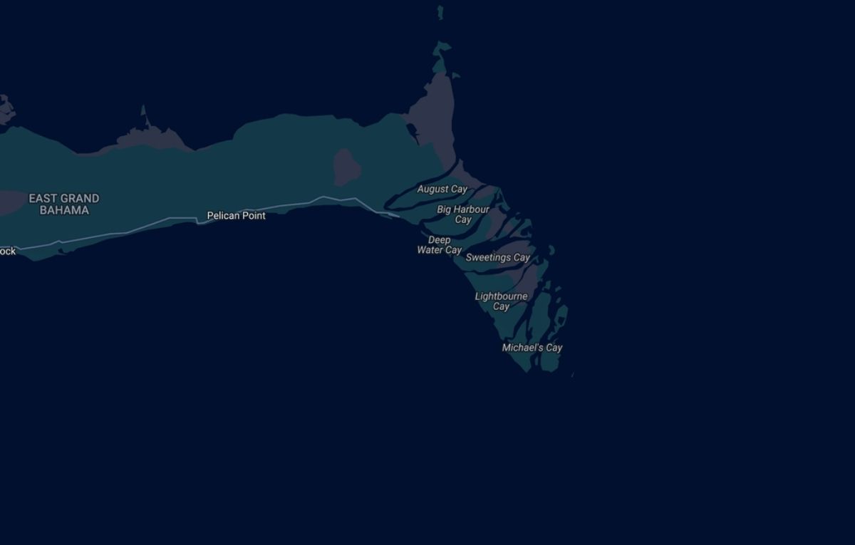 Sweeting's Cay Map