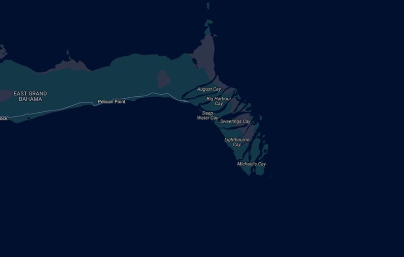 Sweeting's Cay Map
