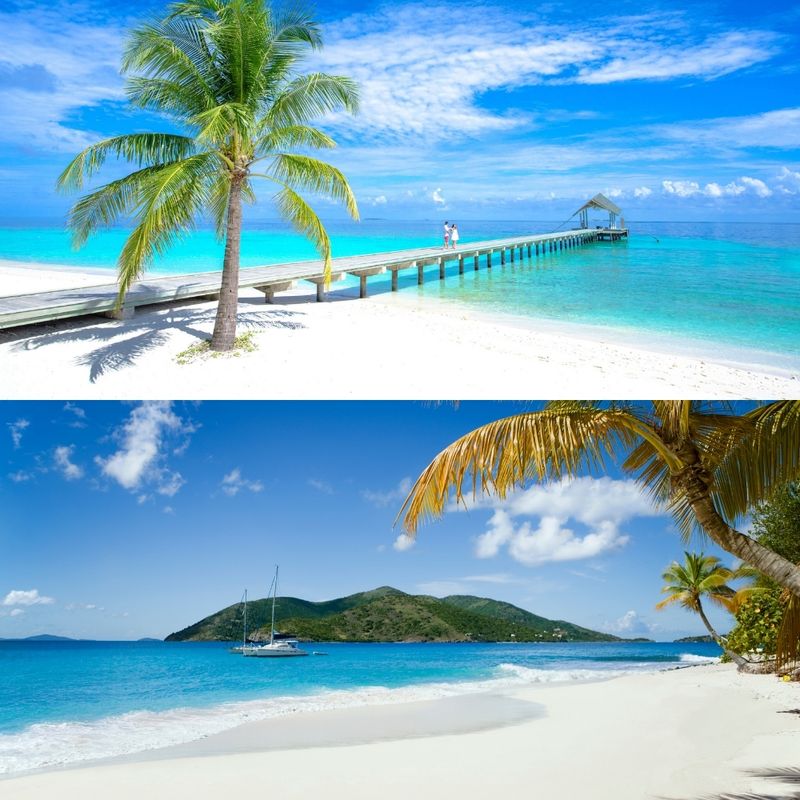 Bahamas & BVI, side by side