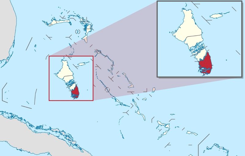 South Andros Map