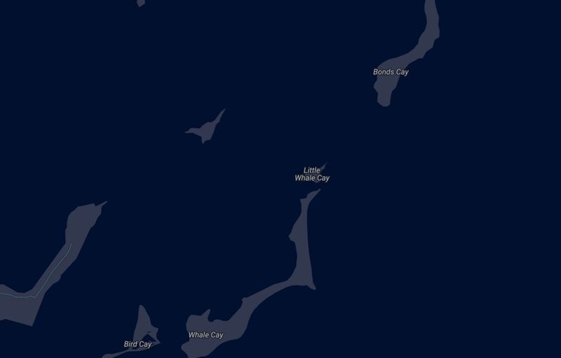 Little Whale Cay Map