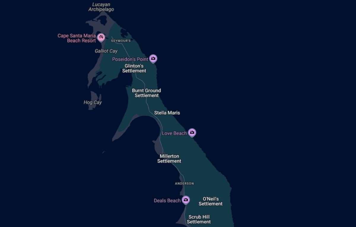 Stella Maris Map