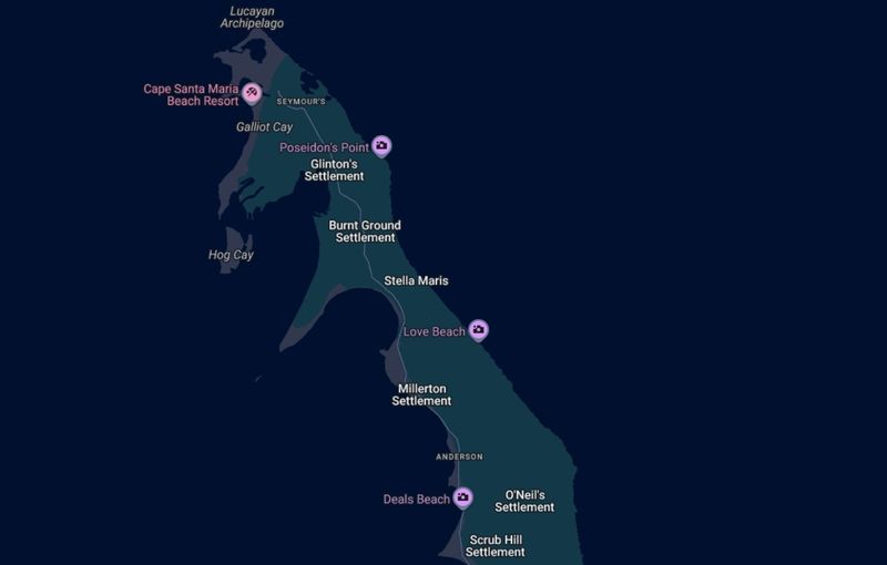 Stella Maris Map