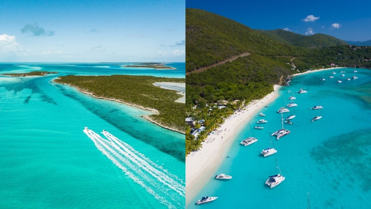Bahamas & BVI, side by side