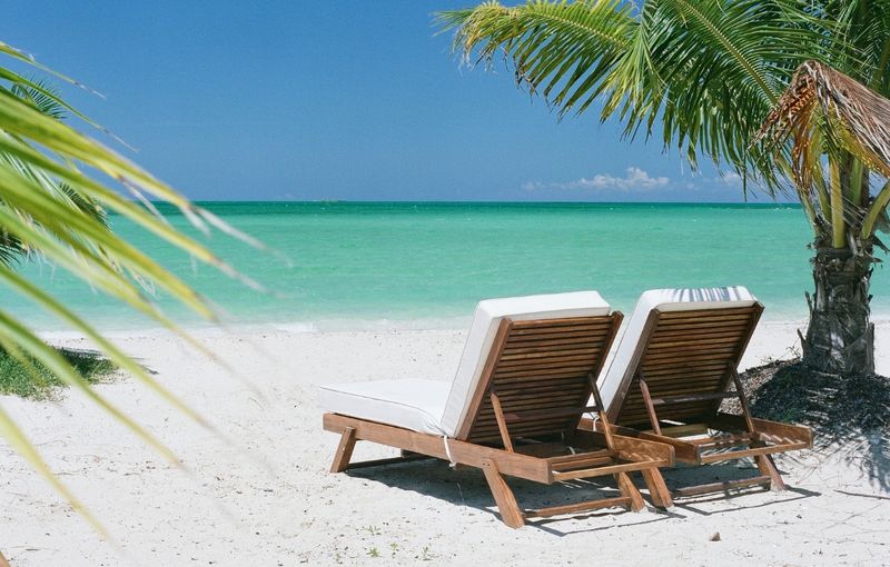Relaxing at Kamalame Cay
