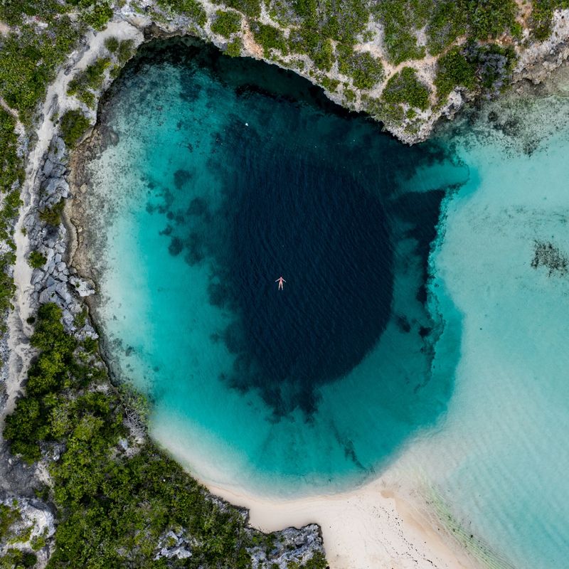 Bahamas Long Island Dean's Blue Hole